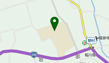 湯沢市立稲川小学校の地図画像