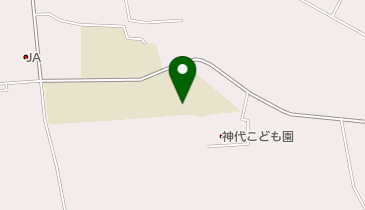 仙北市立神代小学校の地図画像