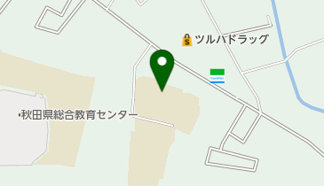 潟上市立追分小学校の地図画像