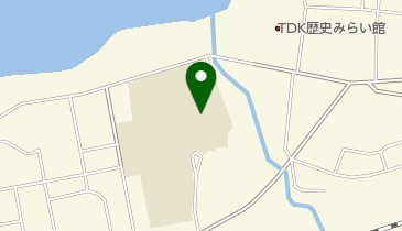 にかほ市立平沢小学校の地図画像