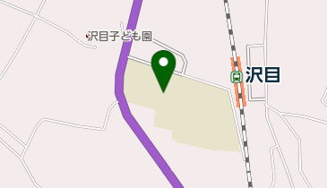 八峰町立水沢小学校の地図画像