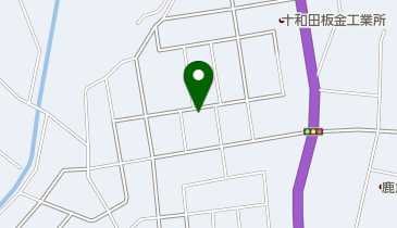 鹿角カトリック幼稚園の地図画像