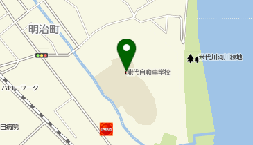 能代自動車学校の地図画像