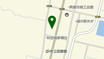 男鹿市立船川こども園の地図画像