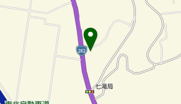 七滝保育所の地図画像