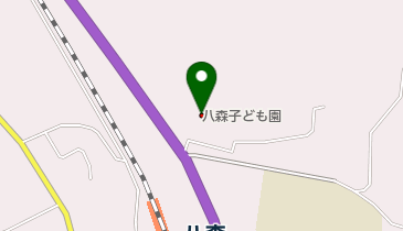 八峰町立八森子ども園の地図画像