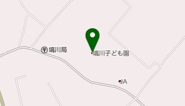 塙川子ども園の地図画像