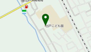 潟上市立出戸こども園の地図画像
