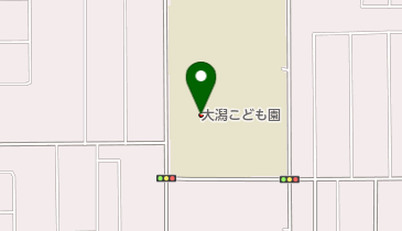 大潟村立大潟こども園の地図画像