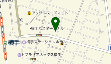 KATEKYO学院横手駅前校の地図画像