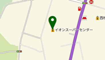 イオンスーパーセンター横手南店の地図画像