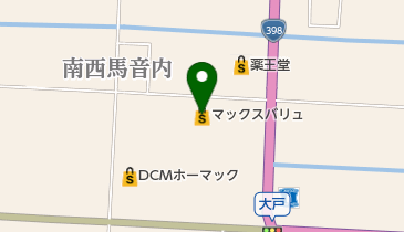 マックスバリュ西馬音内店の地図画像
