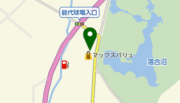 マックスバリュ能代北店の地図画像