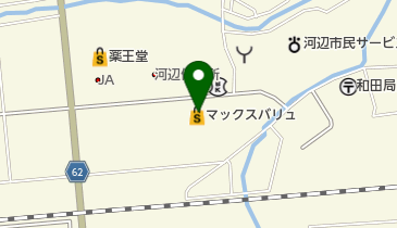 マックスバリュ河辺店の地図画像