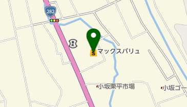 マックスバリュ小坂店の地図画像