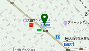 グランマート白金店の地図画像