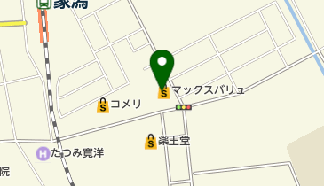 マックスバリュ武道島店の地図画像