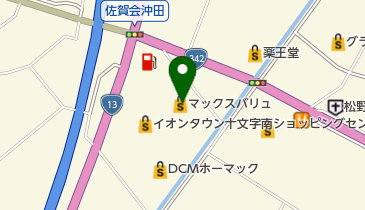 マックスバリュ十文字南店の地図画像