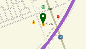 ビフレにかほ店の地図画像