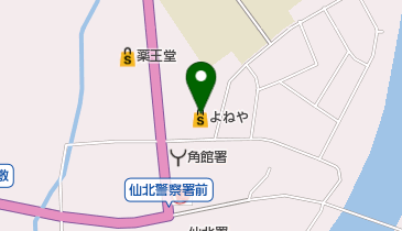 ヤマザワよねや角館店の地図画像