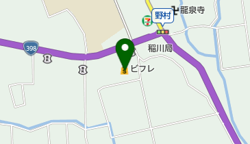 ビフレ稲川店の地図画像
