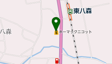 DCMニコット八森店の地図画像