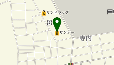 サンデー秋田自衛隊通店の地図画像