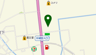 ツルハドラッグ八郎潟店の地図画像