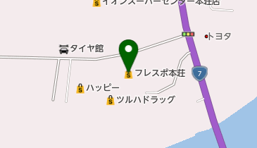 フレスポ本荘の地図画像