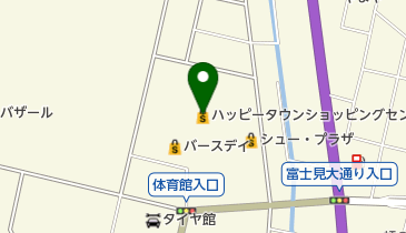 ハッピータウンショッピングセンターの地図画像