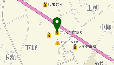 フレスポ能代の地図画像