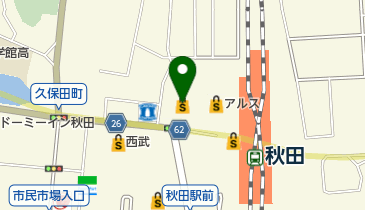 秋田OPAの地図画像