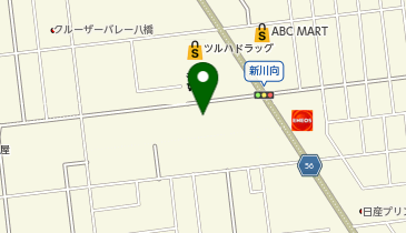マックハウス秋田八橋店の地図画像