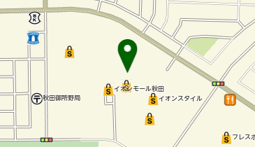 CNS秋田店の地図画像