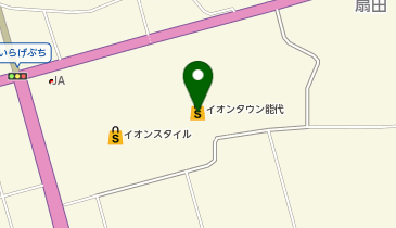 スポーツエクスプレスネクサス能代店の地図画像