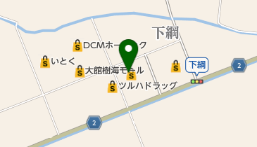 ニトリ大館店の地図画像