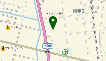 ニトリ横手店の地図画像