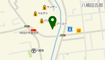 ゲオスーパーブックス八橋店の地図画像