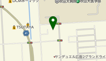 西村書店秋田支店の地図画像