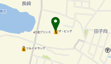 ザ・ビッグ能代長崎店の地図画像