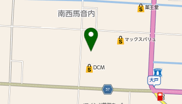 ダイソー秋田西馬音内店の地図画像