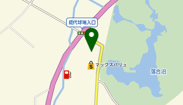 ダイソーマックスバリュ能代北店の地図画像