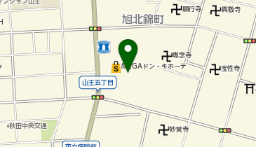 ダイソードン・キホーテ秋田店の地図画像