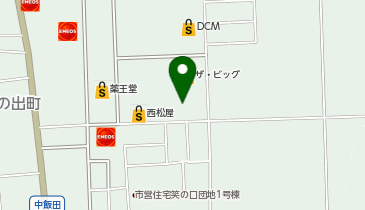 ダイソー大曲飯田店の地図画像