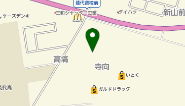 シュー・プラザアクロス能代店の地図画像