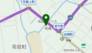 秋田日産大曲店の地図画像