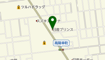 日産プリンス秋田秋田支店の地図画像