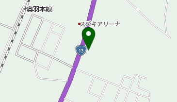 日産プリンス秋田湯沢支店の地図画像