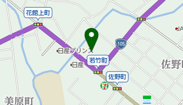 日産サティオ秋田大曲店の地図画像