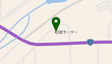 羽後日産モーター大館店の地図画像